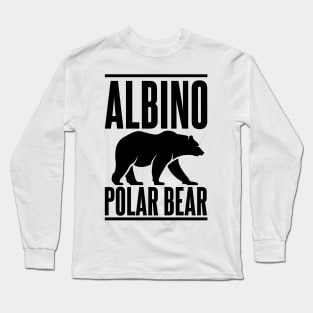 Albino Polar Bear Long Sleeve T-Shirt